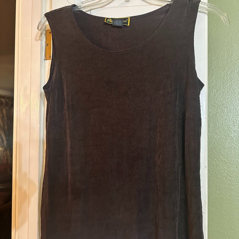 Brown Tee/Camisole